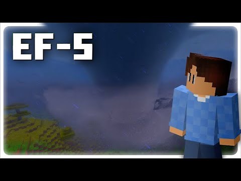 Most REALISTIC Tornado Mod in MINECRAFT!