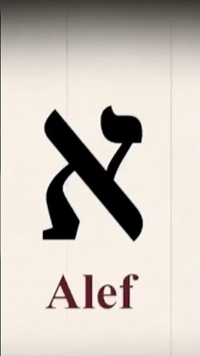 Learn the Hebrew alphabet