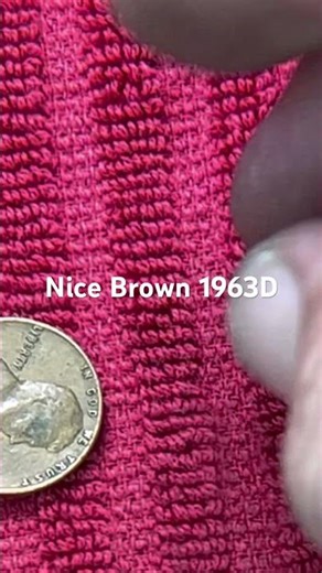 Found a nice 1963D penny in this roll. #coppercoins #coincollector #coinrule #kingcoin #uscoins ￼