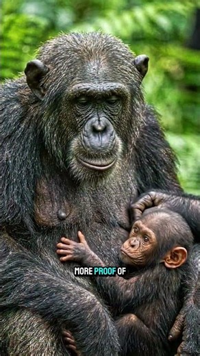 Chimpanzees choose experience over youth #wildlife #shorts