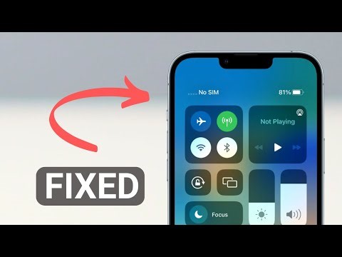 Fix NO SIM Issue on iPhone After the iOS 26 Update! (No Service)