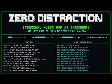 Deep Work Music for Programmers: Boost Focus, Code Faster & Crush Bugs | AI Engineer Playlist