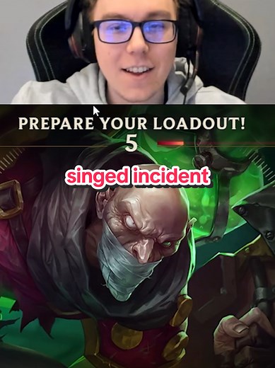 Singed Incident in League of Legends