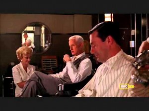 Mad Men go to the barbershop