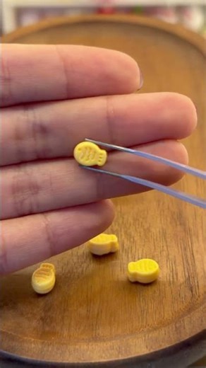 Tiny fish cake machine 🐠 #miniature #shorts #miniatureart #diyideas #keychainideas