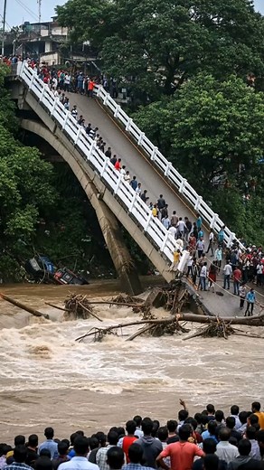 14K views · 44 reactions | Bridge Collapses and Swept Away by Massive Floods! | Disaster Strucks | Facebook