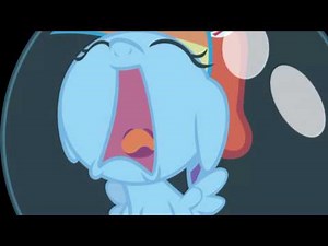 Baby Mario Rainbow Dash Crying