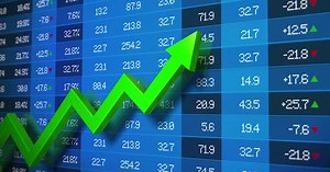 Arrow Graph Stock Market Rising Chart