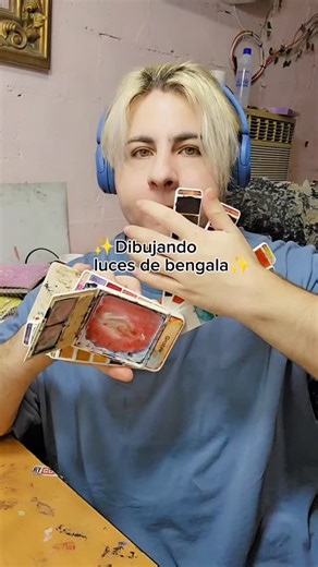 Mesi Nagel on Instagram: "✨️🫣Otro video tutorial de teoría del color , composición y ahora acuarela (?) Osea matematicas artisticas Hahahaha espero se entendiera como elegi los colores ❤️"