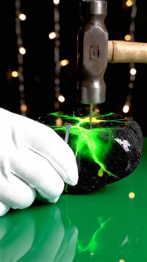 😮 I Cracked the Stone and Found This