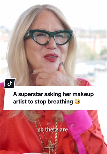 Superstar asks makeup artist to 'stop breathing' — viral backstage moment