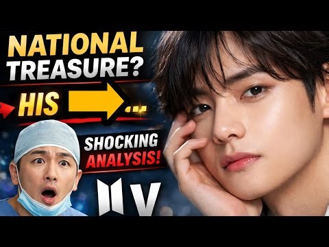 BTS V’s Face a “National Treasure” Analyzed by Plastic Surgeon – Which Feature Is Most Attractive ??