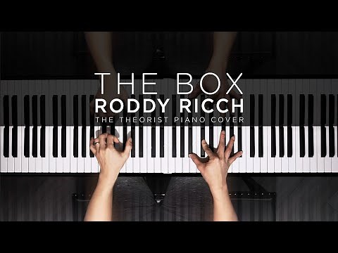 Roddy Ricch - The Box | The Theorist Piano Cover