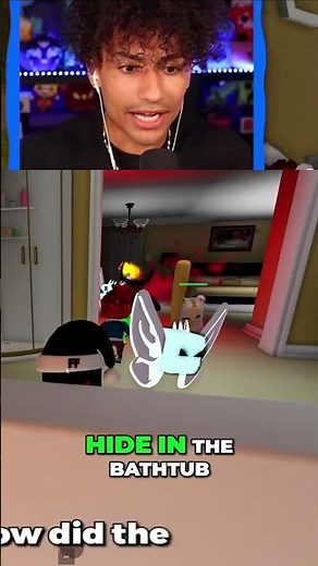 Run From Flaming Head! Roblox Game Jump Scare! #shorts