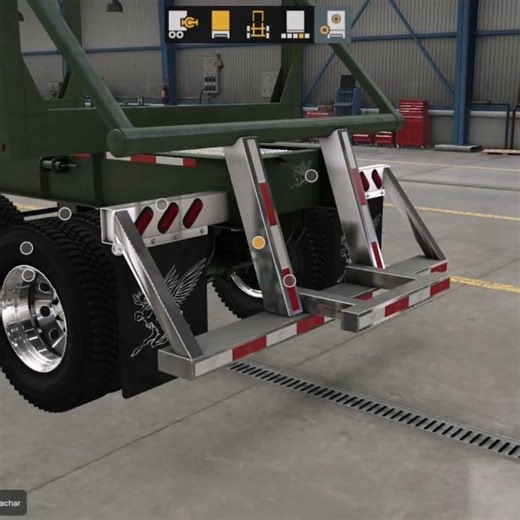 Manac Logger Trailer Mod for American Truck Simulator ( ATS1.58 )