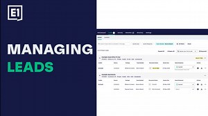 Managing Leads on E1