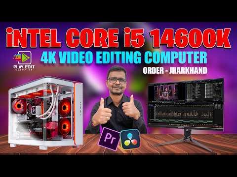 4K Video Editing PC Build 2026 🤩 | Intel 14600K + Z790 Full Setup | Budget To Pro 4K Editing PC🔥