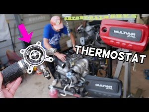 THERMOSTAT REPLACEMENT LOCATION 2.4 CHRYSLER 200, RAM PROMASTER CITY, FIAT 500X 500 TORO