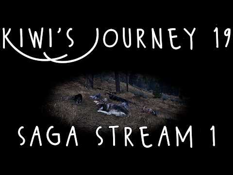 Can We Keep Seven Pups Alive to Adulthood? - Kiwi's Journey 19 - Saga Streams 1 - WolfQuest AE