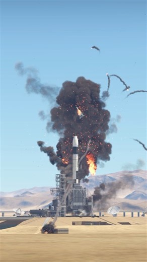 Fixture gaming | Rocket Launch Ends in Massive Explosion Seconds After Ignition! | Instagram