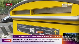 Les prix du timbre et des colis vont augmenter en 2026