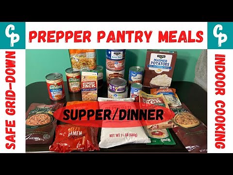 Prepper Pantry Meals