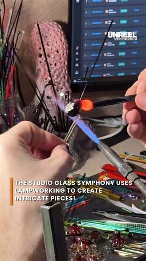 Mastering miniature magic: The artistry of glass sculpting revealed!