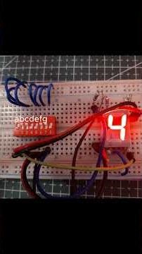 7 segment Display | How does it work?