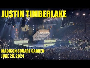 Justin Timberlake FULL SHOW (Night 2 Live @ Madison Square Garden 6-26-24)