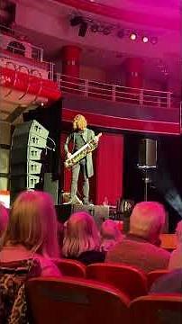 Adam Wakeman performing keytar solo on Rick Wakeman Merlin the Magician from the King Arthur Album