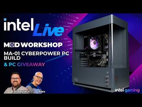 PC Giveaway + Building a CyberPowerPC in the MA-01 and Intel's Wildcat Lake Processor