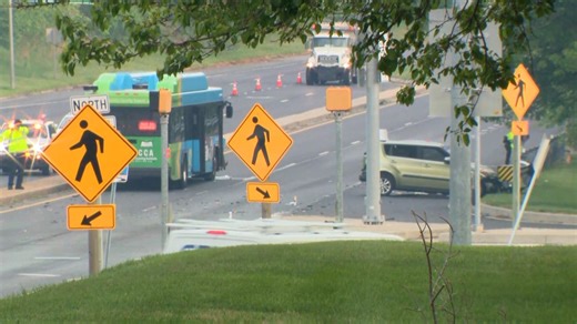 Bus crash in Gaithersburg leaves at least 1 dead