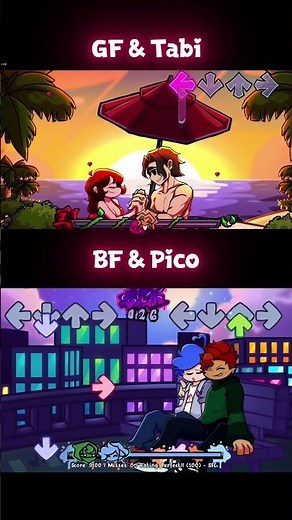 GF & Tabi vs BF & Pico - The Date Mod - Friday Night Funkin' Game