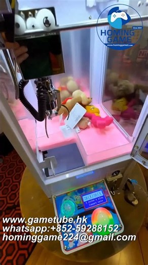 2026 USA Hot Sale Coin Operated Desktop Mini Claw Machine – Compact Arcade Prize Catcher