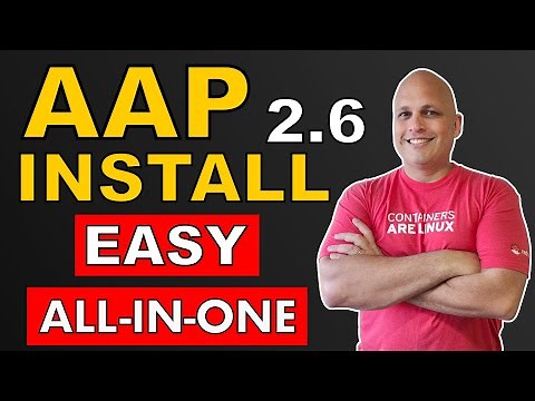 Installing Ansible Automation Platform (AAP) 2.6 via Containerized Version - All-In-One