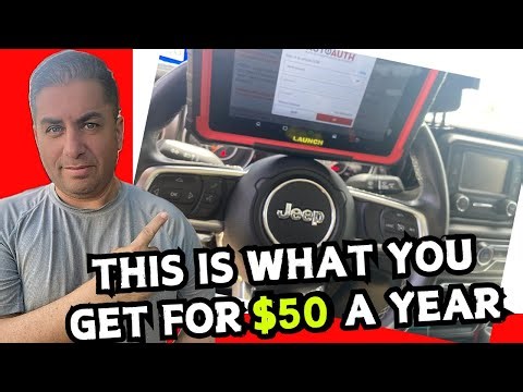 Accessing FCA AutoAUTH with Launch X431 Pro Elite