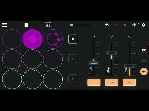 Let's App: LOOPIFY, a smartphone app for looping music/sounds with some filters