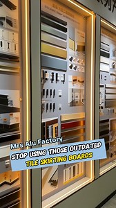 15K views · 47 reactions | Stop using those outdated tile skirting boards #trim #extrusion #factory #Distributor #contractor #InteriorDesign #renovation #Gypsum #buildingmaterials #construction #hotel #office #skirtingboards #decorativestrip | Mrs Alu Aluminum Factory | Facebook