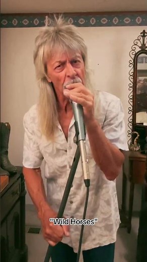 Wild horses.. couldn't drag me away.. #joeybreaux #rollingstones #karaoke #karaoketiktok #classic