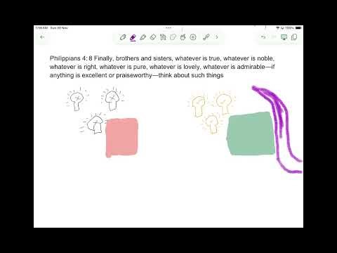 193 Phil 4:8 Think About English Color and Draw Bible Study