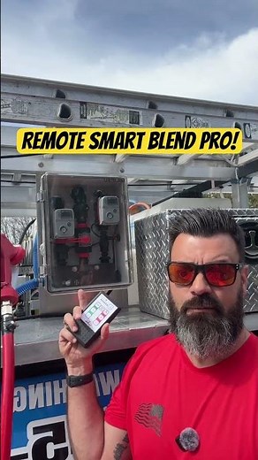 Remote Soft Washing! Solo operators need to have this remote smart blend pro for soft washing.