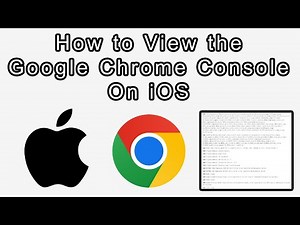 How to View the Google Chrome Console On iOS