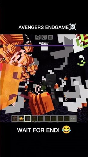 AVENGERS ENDGAME FAILED 😂 #minecraft #shorts #viral