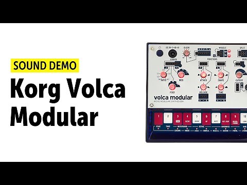 Korg Volca Modular Sound Demo (no talking)