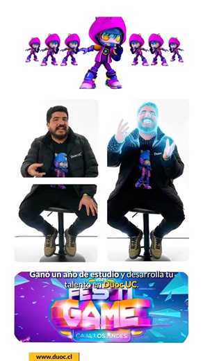  Si sueñas con crear videojuegos, ¡esta es tu oportunidad! Participa por un año de carrera en @admision_duocuc para impulsar ese talento. Solo debes inscribirte en www.duoc.cl/formulario-gamers/ elige tu categoría, postula con tu proyecto de videojuego, ¡y listo!️ | Los40 Chile | Facebook