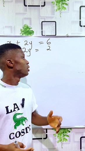 9.3K views · 106 reactions | Simultaneous equations. #mathstutor #mathematics #maths #mathskills | Maths with Esomnofu. | Facebook