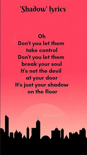 'Shadow' lyrics - Livingston #shorts #song #lyrics #trending