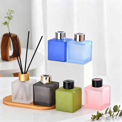 Custom Colored Square Room Aroma Diffuser Bottle #diffuser #aroma #manufacturing