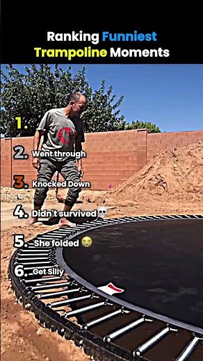 Ranking Funniest Trampoline Moments