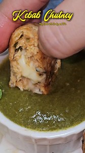 Kebab Chutney Ingredients: 1 lemon sized ball of tamarind 1/2 Cup Water Half Handful Coriander Leaves Half Handful Mint Leaves 1tsp Cumin Seeds 2 Green Chillies 1/2tsp Chaat Masala 1/4tsp Salt 1/4 Onion 1tbsp Sugar Method: 1. Boil tamarind in half cup water for 2 to 3 mins. 2. Squeeze out the pulp from tamarind. 3. Add tamarind water in a grinding jar along with coriander leaves, mint leaves, cumin seeds, green chillies, chaat masala, salt, onion and sugar. Grind yo fine paste. 4. Remove in a bo